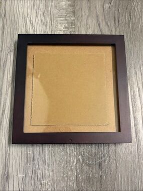 5 x 5 Expresso Wooden Picture Frame